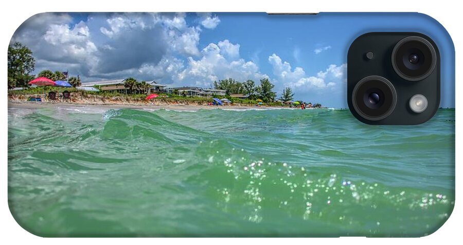 Waves iPhone Case featuring the photograph Beach Time by Alison Belsan Horton