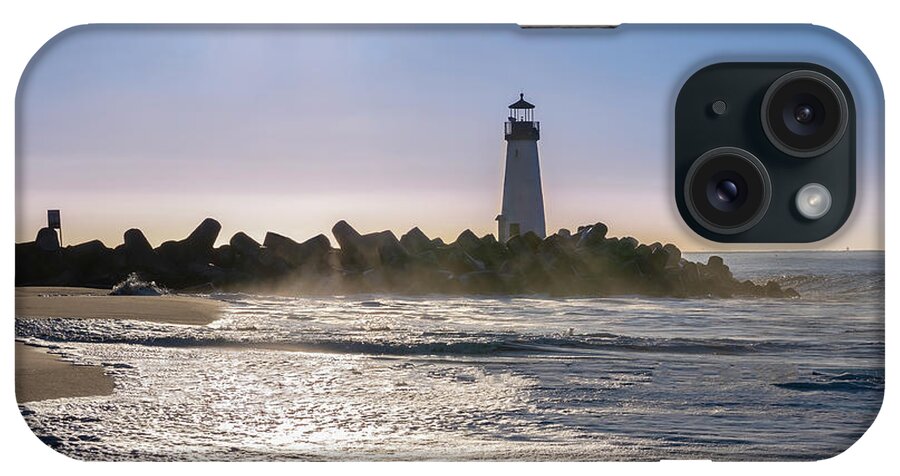 Santa Cruz iPhone Case featuring the photograph Beach With A View by Gary Geddes