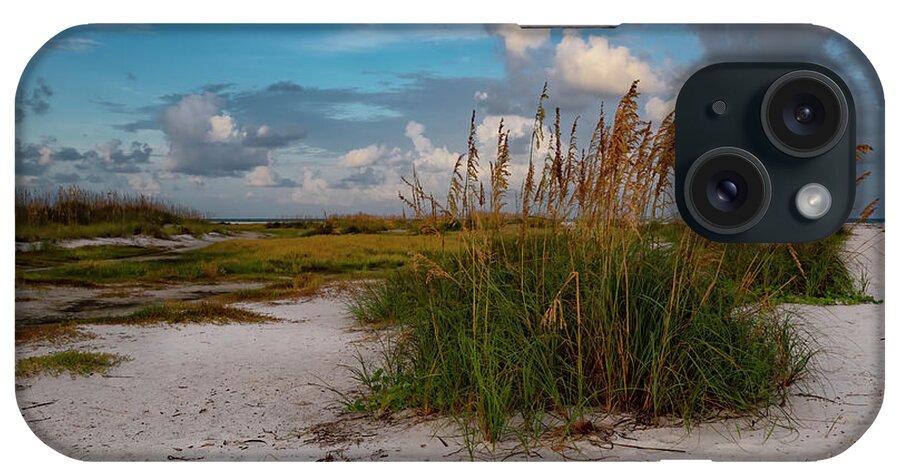 Anna Maria Island iPhone Case featuring the photograph Bean Point Morning 1 by ARTtography by David Bruce Kawchak