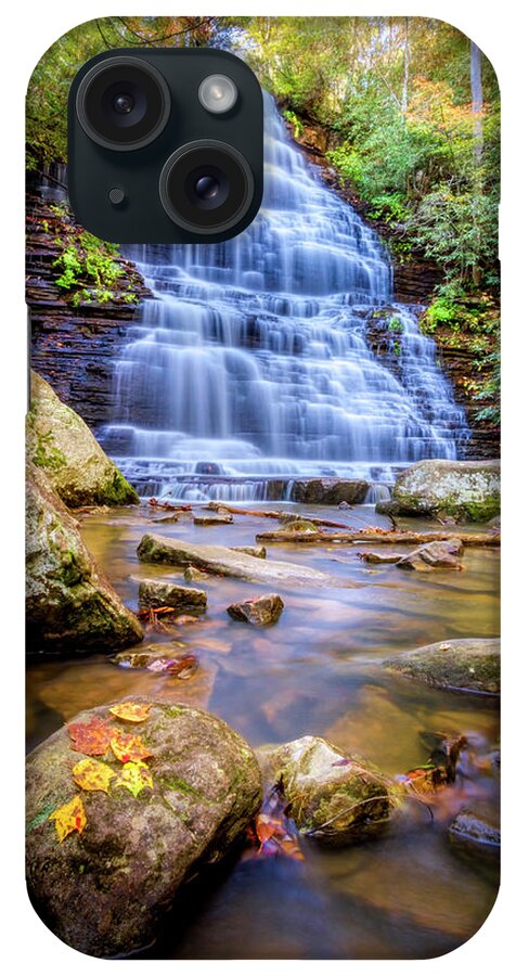 Benton iPhone Case featuring the photograph Beautiful Benton Waterfall by Debra and Dave Vanderlaan