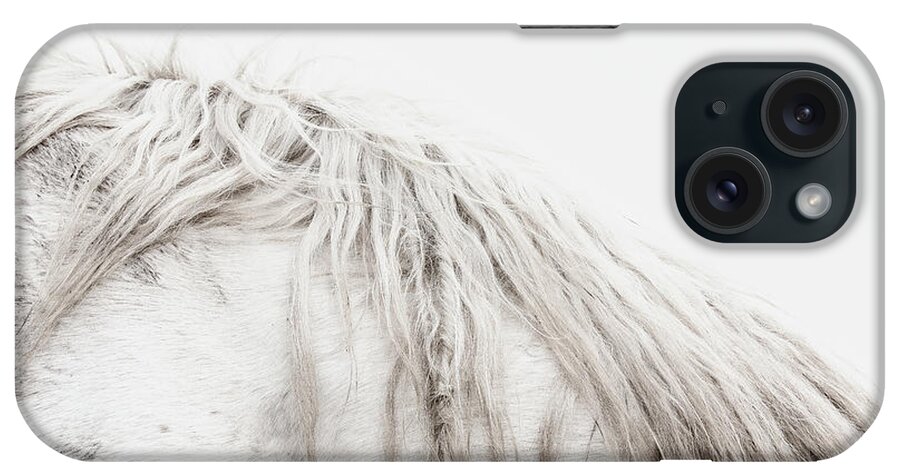 Photographs iPhone Case featuring the photograph Beautiful Chaos I - Horse Art by Lisa Saint