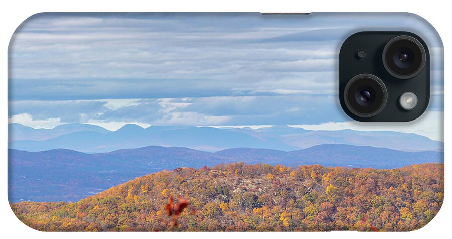Autumn iPhone Case featuring the photograph Beautiful Colors on Top of a Mountain by Auden Johnson