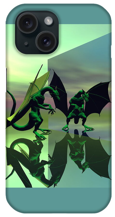 Bryce iPhone Case featuring the digital art Beautiful don't you think by Claude McCoy