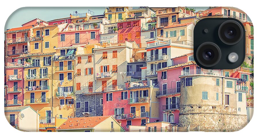 Italy iPhone Case featuring the photograph Beautiful Manarola by Manjik Pictures