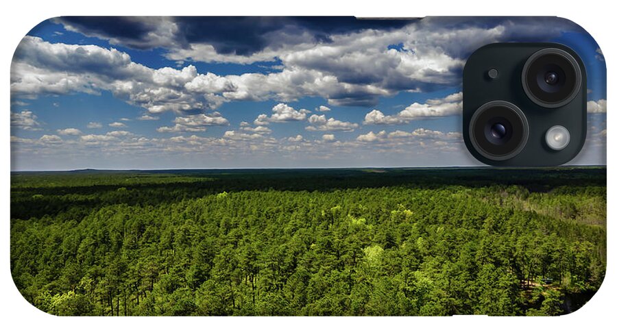 Franklin Parker Preserve iPhone Case featuring the photograph Beautiful Pine Barrens Landscape by Louis Dallara