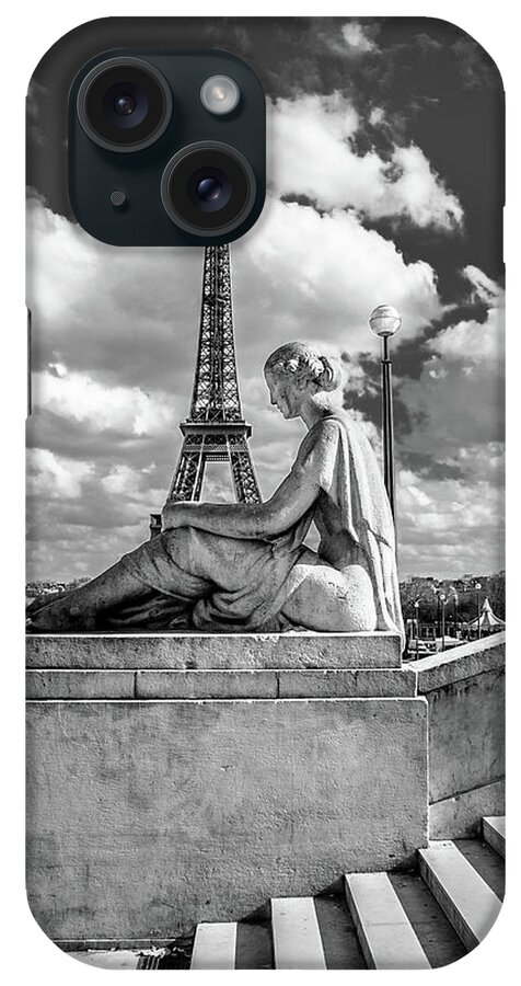 Paris iPhone Case featuring the photograph Beauty at the Trocadero by Tito Slack
