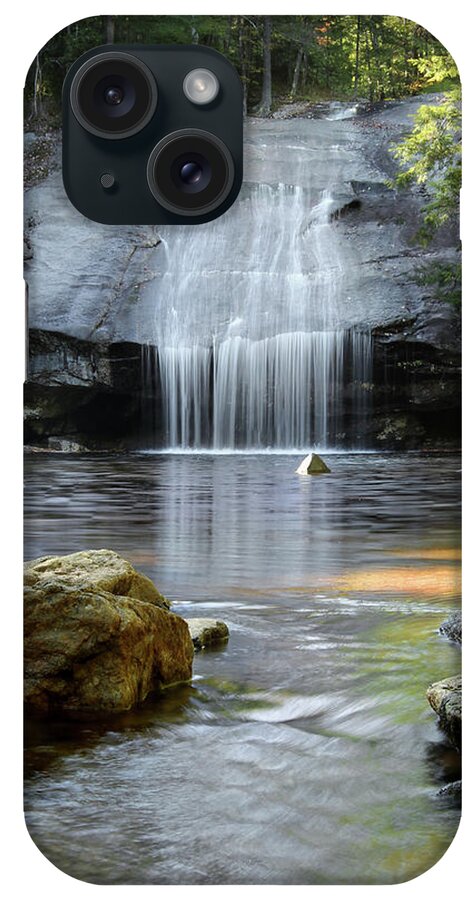 Beede iPhone Case featuring the photograph Beede Falls by White Mountain Images