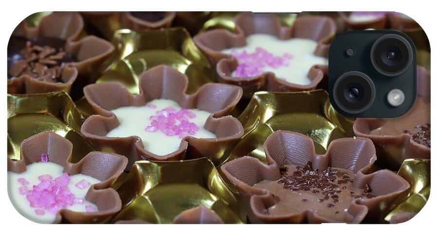 Chocolate iPhone Case featuring the photograph Belgian Chocolates 2 by Lori Deiter