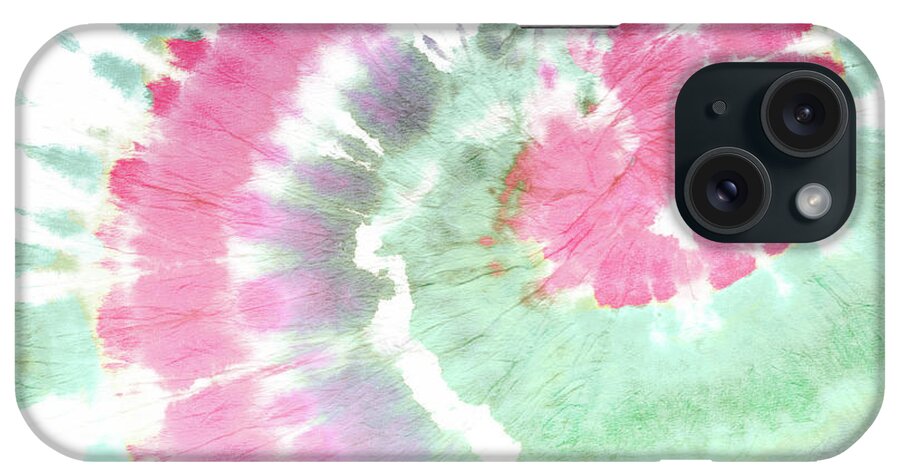 Tie Dye iPhone Case featuring the painting Bell Bottoms II by Mindy Sommers