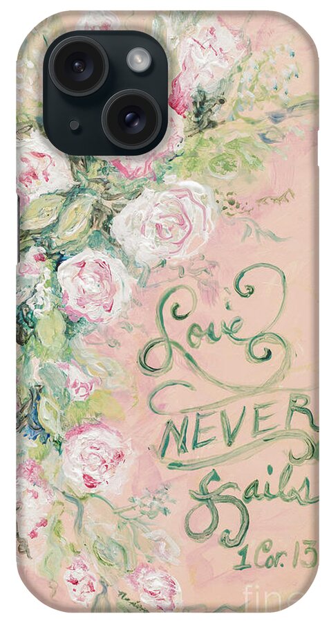 Beloved iPhone Case featuring the painting Beloved by Nadine Rippelmeyer