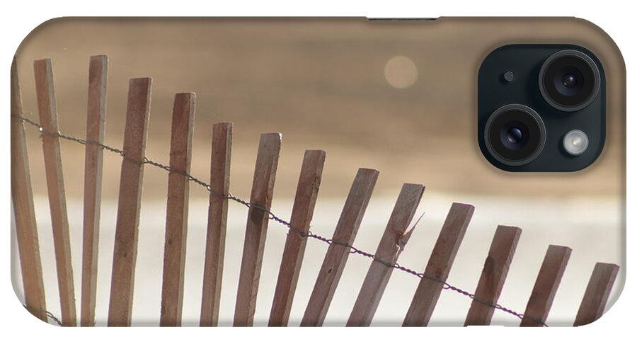 Beach iPhone Case featuring the photograph Beyond the Sand Fence by Bruce Patrick Smith