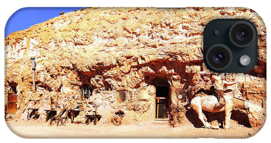 Coober Pedy iPhone Case featuring the photograph Beyond Thunderdome Down Under 2 by Lexa Harpell