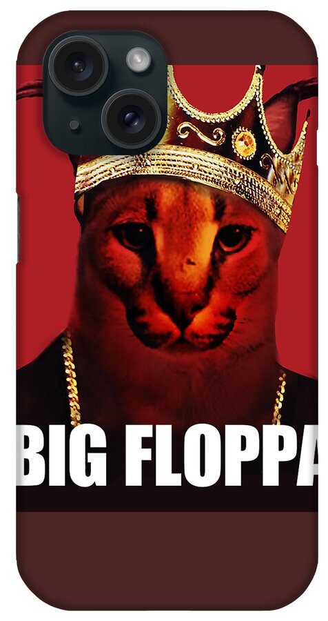 iPhone 12 Pro Max Big Floppa Meme Cat Case