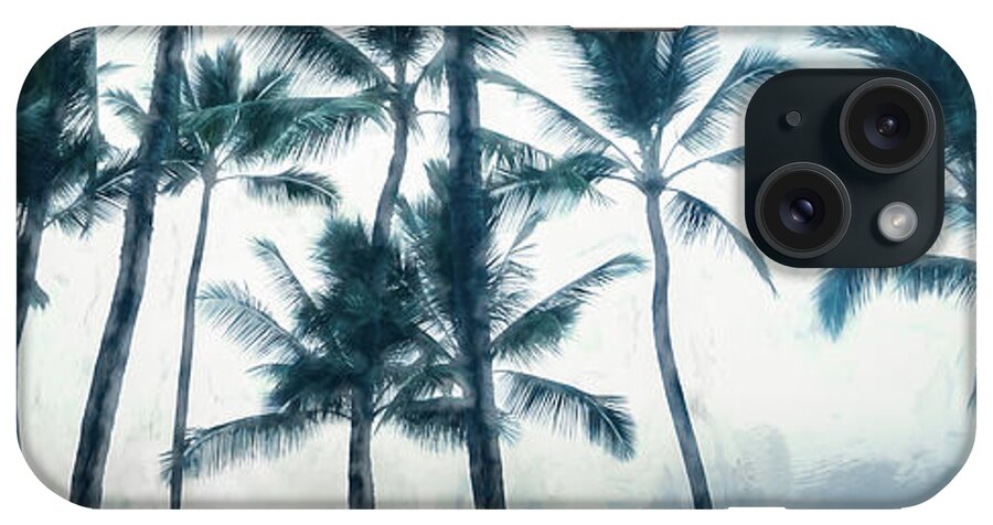 Hawaii iPhone Case featuring the photograph Big Island Palms by Don Schwartz