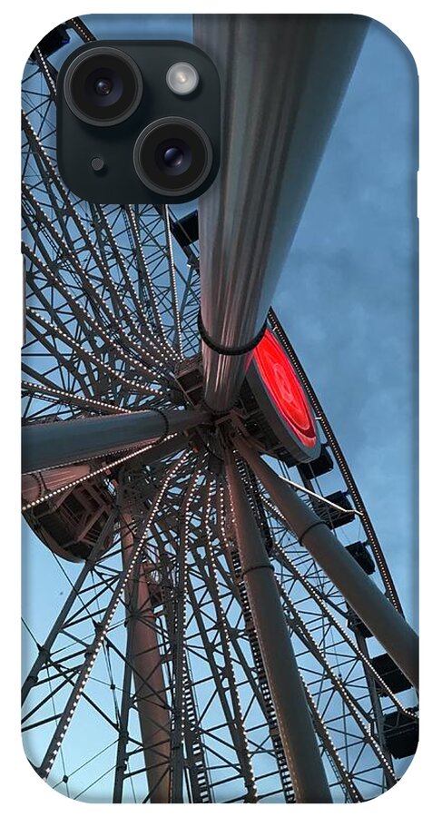 Ferris iPhone Case featuring the photograph Big Wheel by Lee Darnell