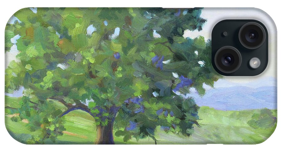Tree iPhone Case featuring the painting Biltmore Tree by Anne Marie Brown