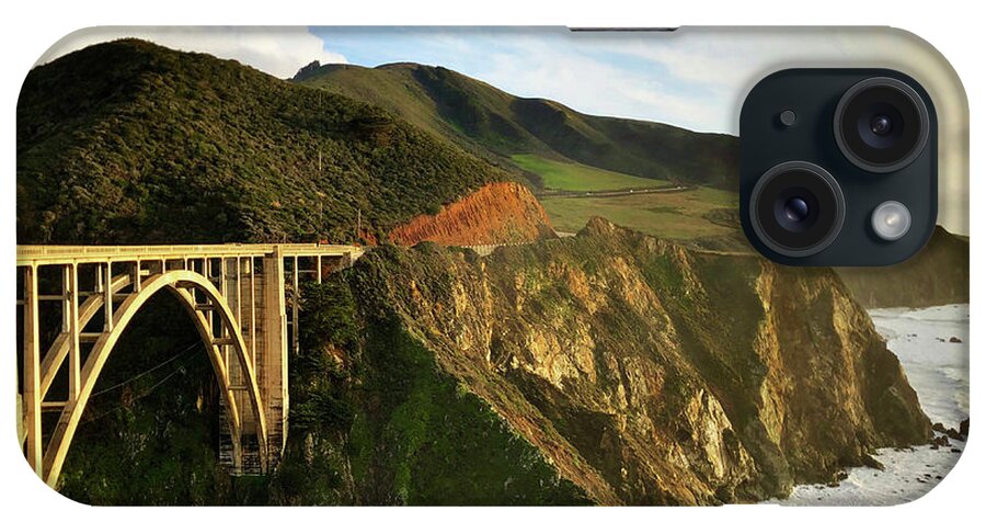 Bixby Creek iPhone Case featuring the photograph Bixby Creek Bridge in Big Sur California by Todd Aaron
