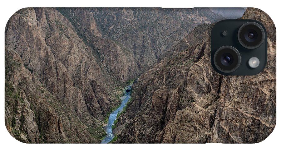 Black Canyon Of The Gunnison iPhone Case featuring the photograph Black Canyon of the Gunnison by George Buxbaum