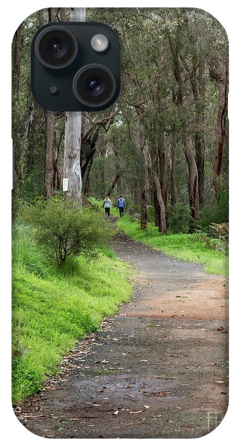 Blackwood iPhone Case featuring the photograph Blackwood River Walk Trail, Bridgetown, Western Australia by Elaine Teague