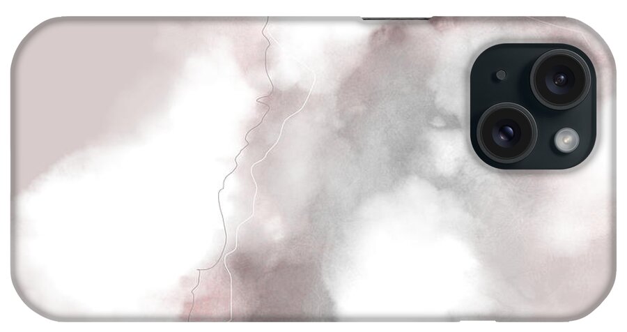 Spiritual iPhone Case featuring the digital art Blessed or Cursed by Amber Lasche