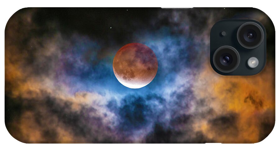 Blood iPhone Case featuring the photograph Blood Moon by Doug LaRue