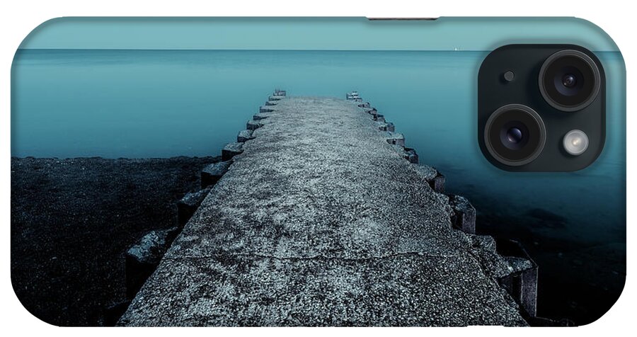 Canada iPhone Case featuring the photograph Blue Horizon by Dee Potter