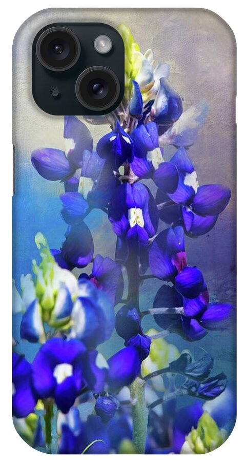 Texas iPhone Case featuring the photograph Bluebonnets by Pam Rendall