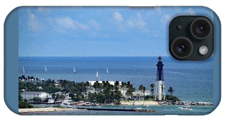 Sailboats iPhone Case featuring the photograph Boating at Hillsboro Beach Florida by Corinne Carroll
