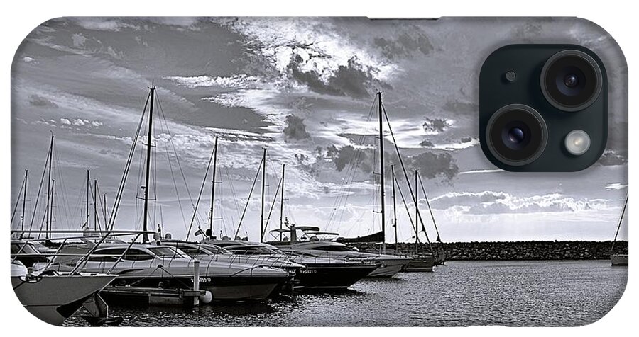 Boat iPhone Case featuring the photograph Boats 4 by Ramona Matei