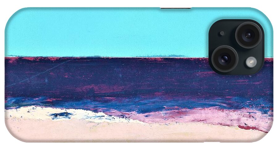 Seascape iPhone Case featuring the painting Body Waves by Michael Baroff