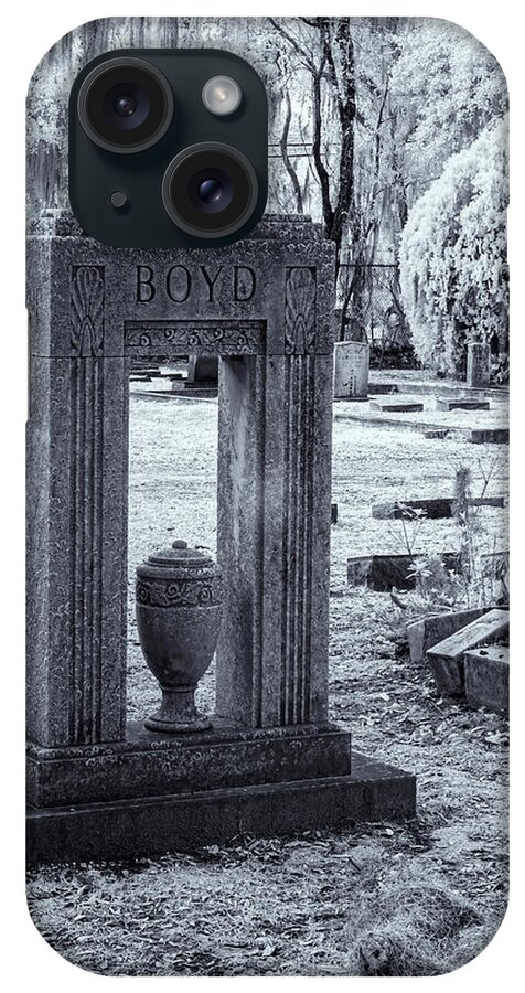 Marietta Georgia iPhone Case featuring the photograph Bonaventure Cemetery II by Tom Singleton