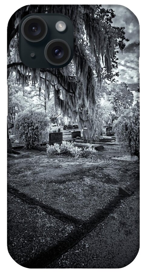 Marietta Georgia iPhone Case featuring the photograph Bonaventure Cemetery III by Tom Singleton