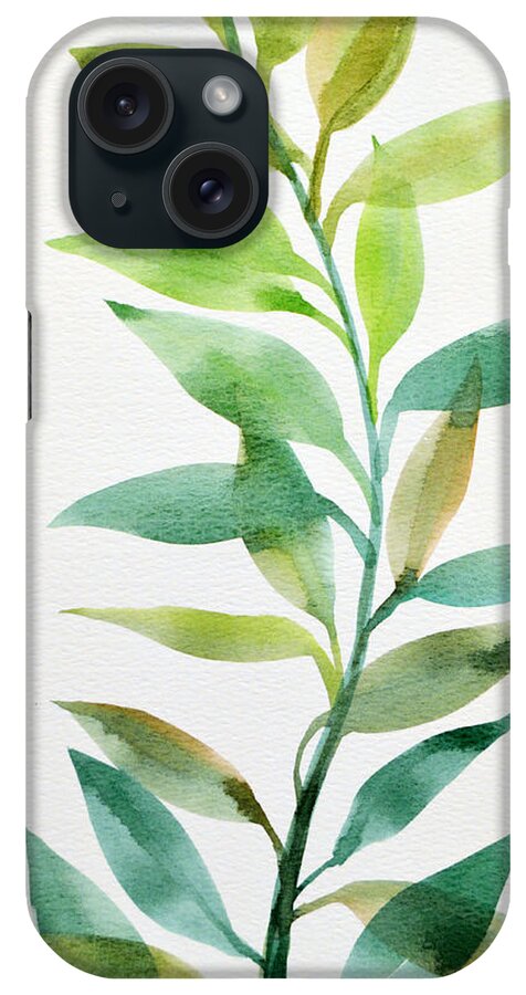 Botanical Art iPhone Case featuring the painting Botanical #2 by Amy Giacomelli