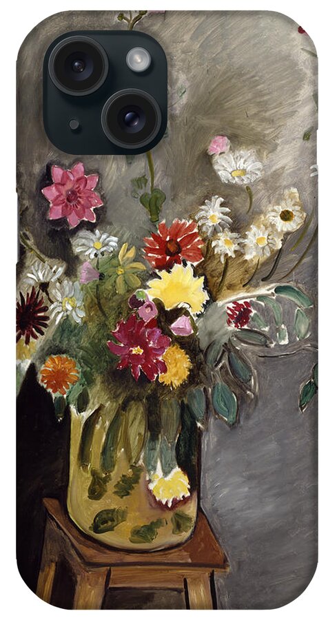 Domain iPhone Case featuring the painting Bouquet by Henri Matisse by MotionAge Designs