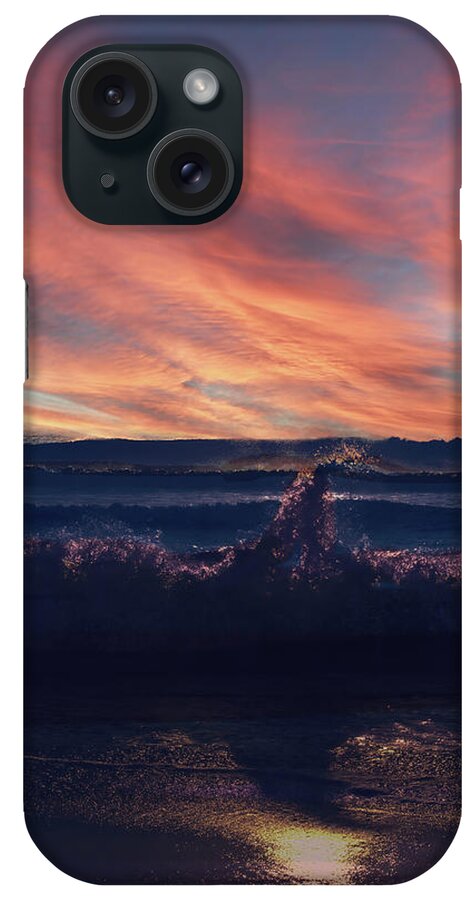 Ocean iPhone Case featuring the photograph Breaking Waves by Skip Tribby