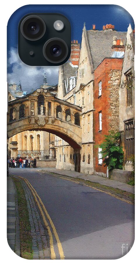 Oxford iPhone Case featuring the photograph Bridge of Sighs Oxford University by Brian Watt