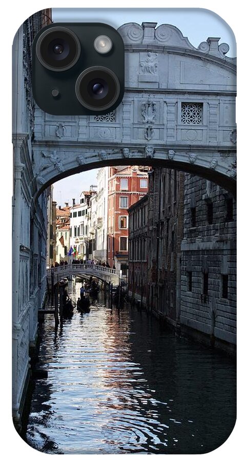 Ponte Dei Sospiri iPhone Case featuring the photograph Bridge of Sighs by Yvonne M Smith