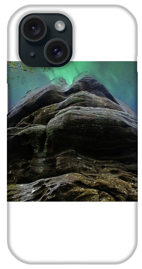 Mill Stones iPhone Case featuring the photograph Brimham Rocks No. 7 by Doc Braham