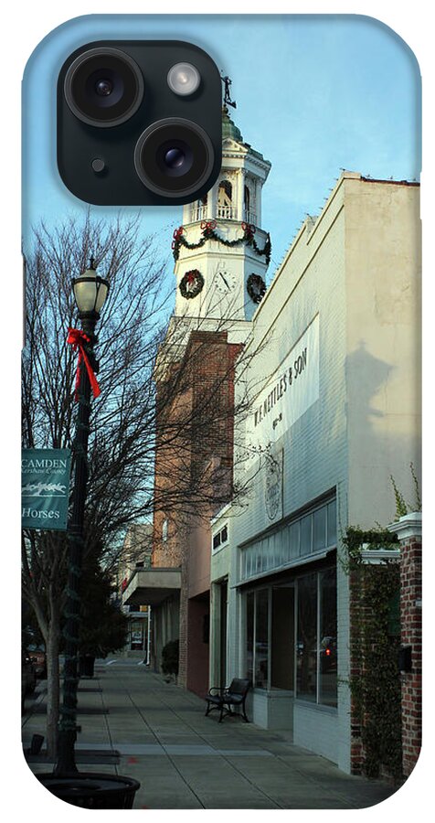 Steeple iPhone Case featuring the photograph Broad Street4554 by Carolyn Stagger Cokley