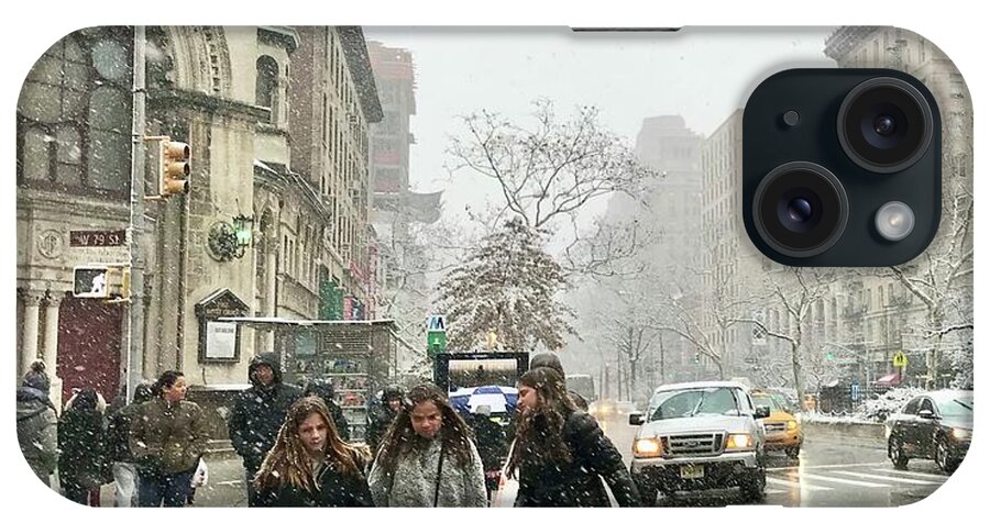  iPhone Case featuring the photograph Broadway, West Side, NYC by Judy Frisk