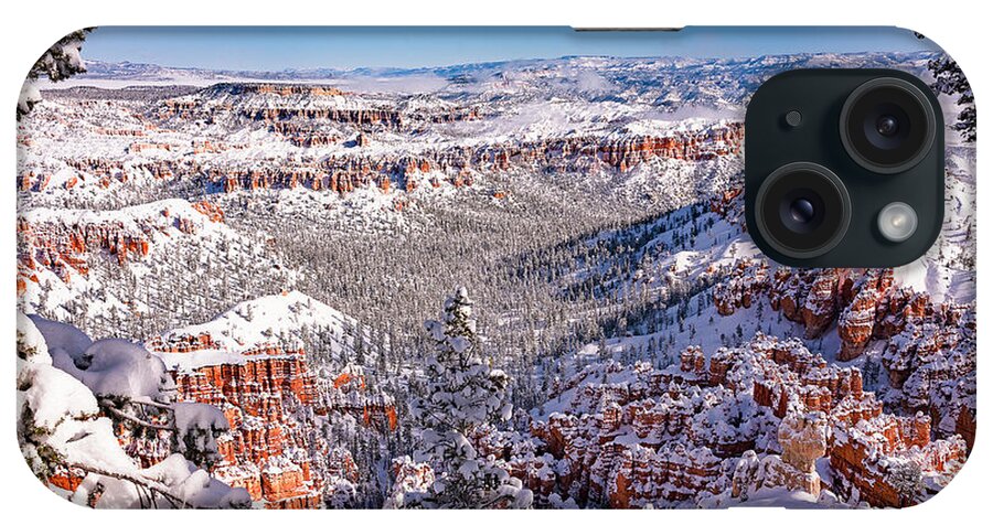 2018 iPhone Case featuring the photograph Bryce Point after the Storm by Edgars Erglis