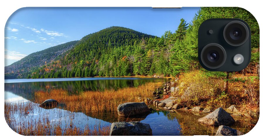 Acadia National Park iPhone Case featuring the photograph Bubble Pond 5923 by Greg Hartford
