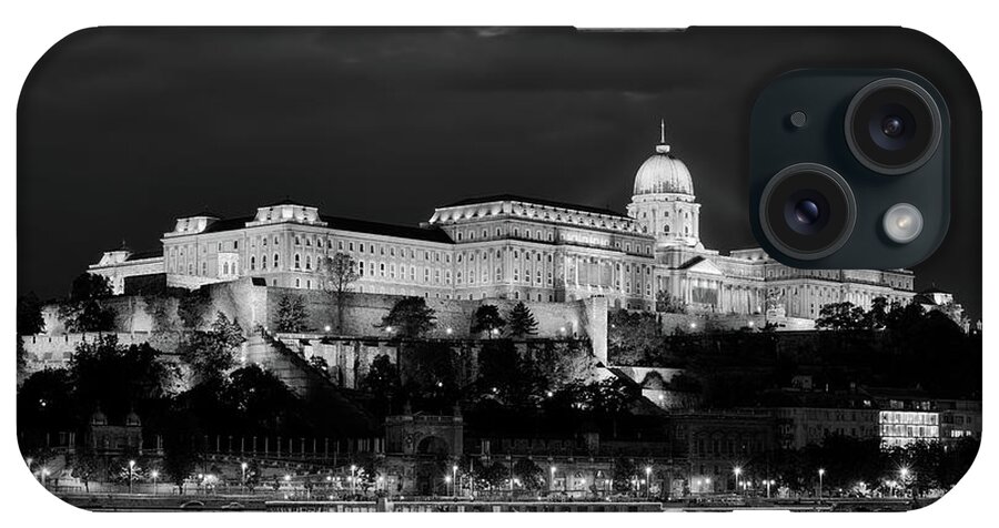 Budapest iPhone Case featuring the photograph Buda Castle At Night In Budapest, Hungary by Artur Bogacki