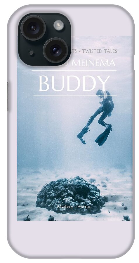 Bookcover. Short Story iPhone Case featuring the mixed media Buddy by Eduard Meinema