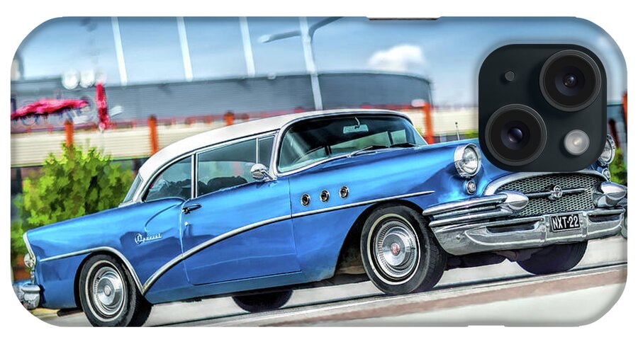 Car iPhone Case featuring the painting Buick Special by Christopher Arndt