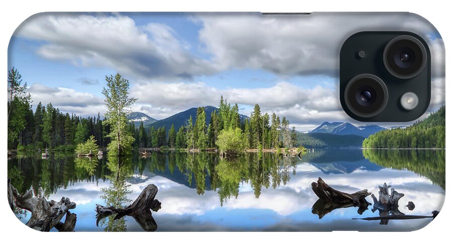 Mountain iPhone Case featuring the photograph Bumping Lake Reflections by Loyd Towe Photography