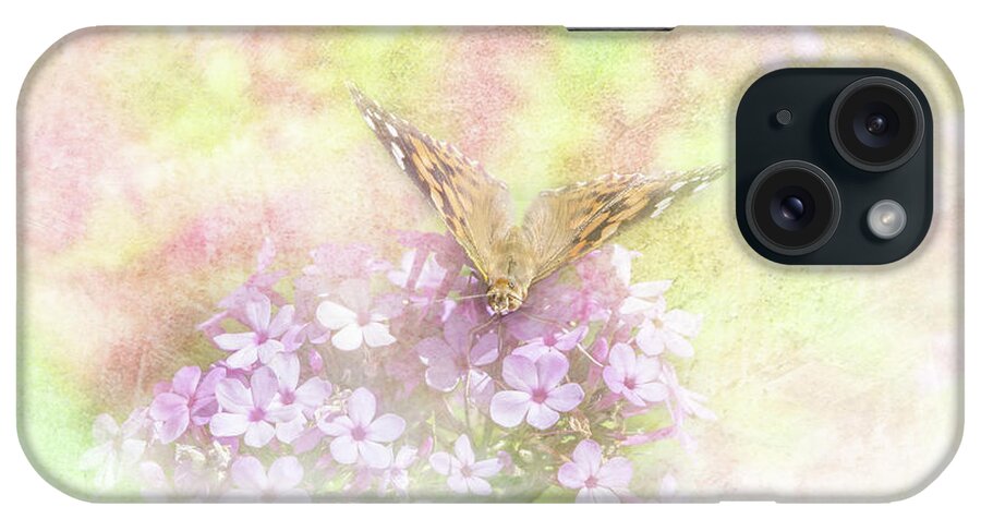 Butterfly iPhone Case featuring the photograph Butterfly Phlox by Patti Deters