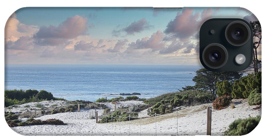 California iPhone Case featuring the photograph California Coast Carmel By the Sea Color by Chuck Kuhn