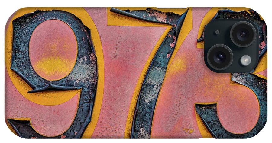 Abstracts iPhone Case featuring the photograph Calling 973 New Jersey by Marilyn Cornwell