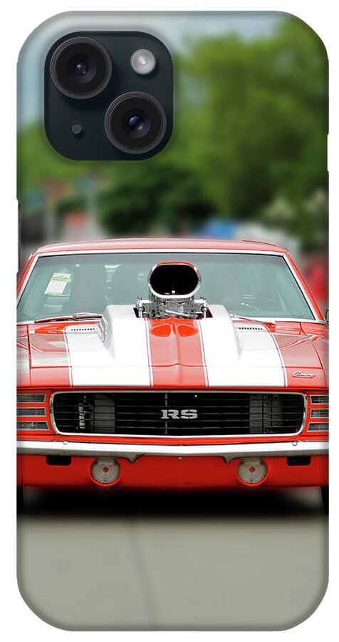 Chevrolet Camaro Rs iPhone Case featuring the photograph Camaro RS by Lens Art Photography By Larry Trager